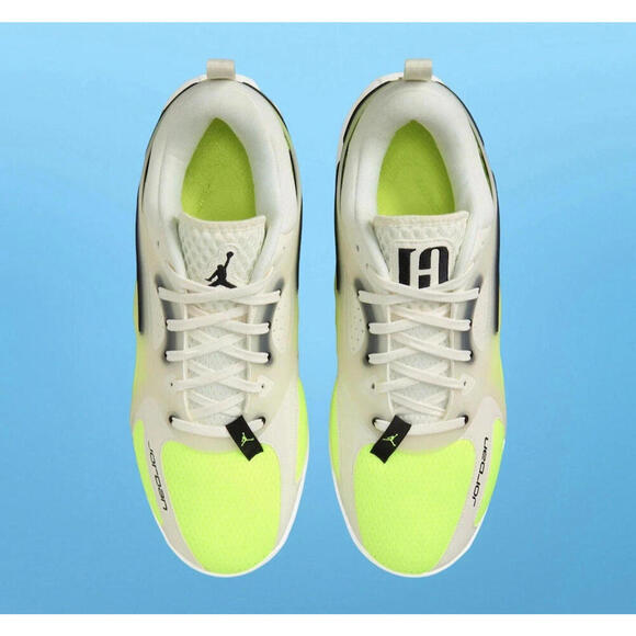 Nike Air Jordan Heir Basketball Shoes White Sail Volt FQ3858-107 Men Size 10 main image 10